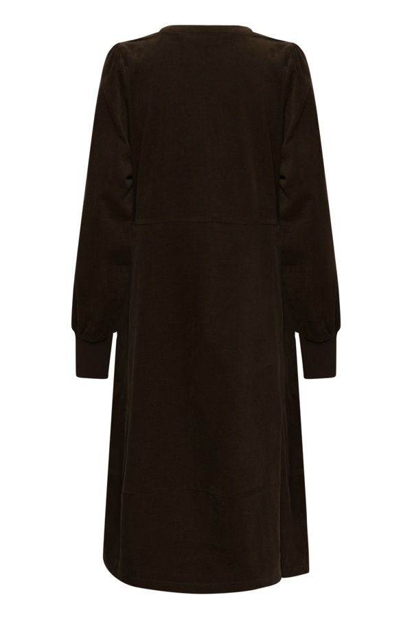 Rhaena Dress in Coffee Bean