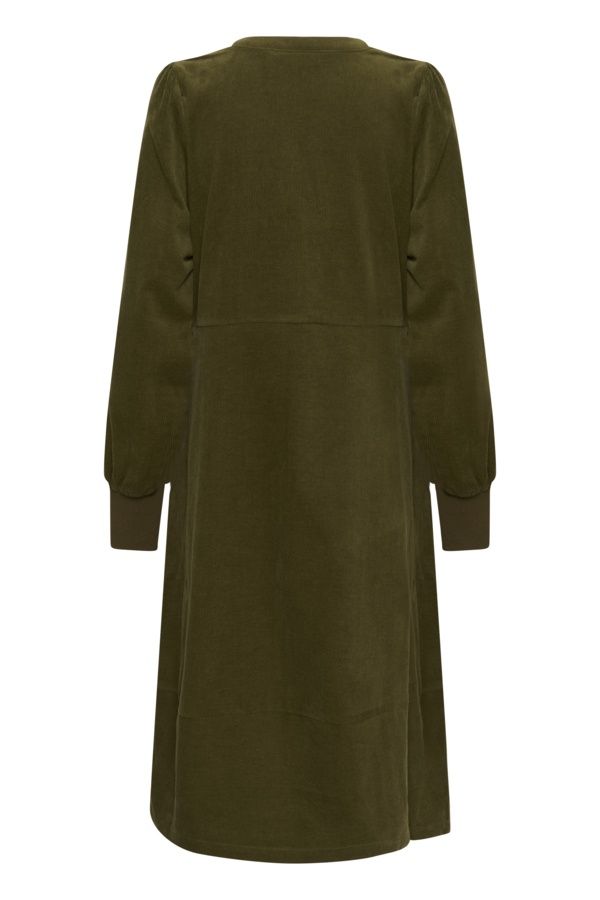 Rhaena Dress in Burnt Olive