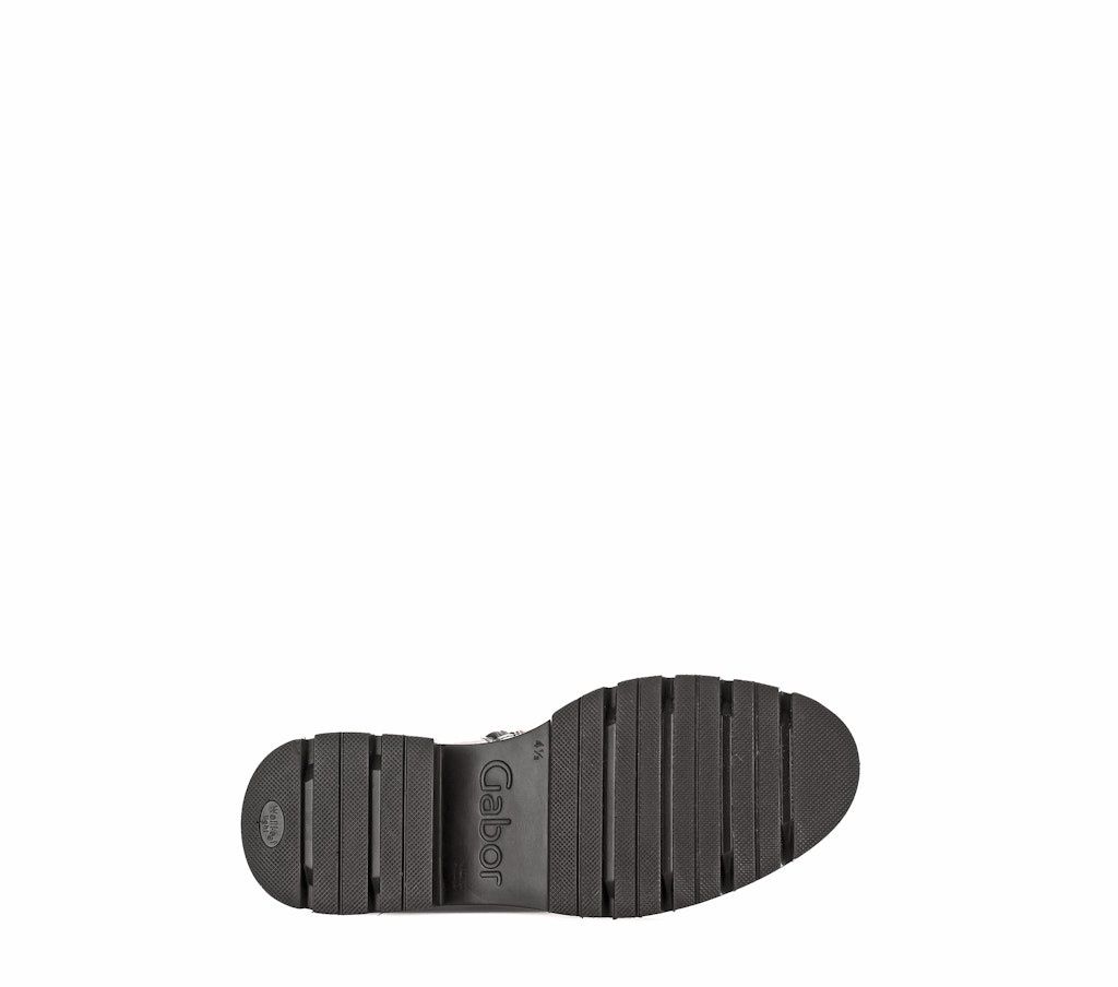 Sporty Boots with Back Zipper in Brown