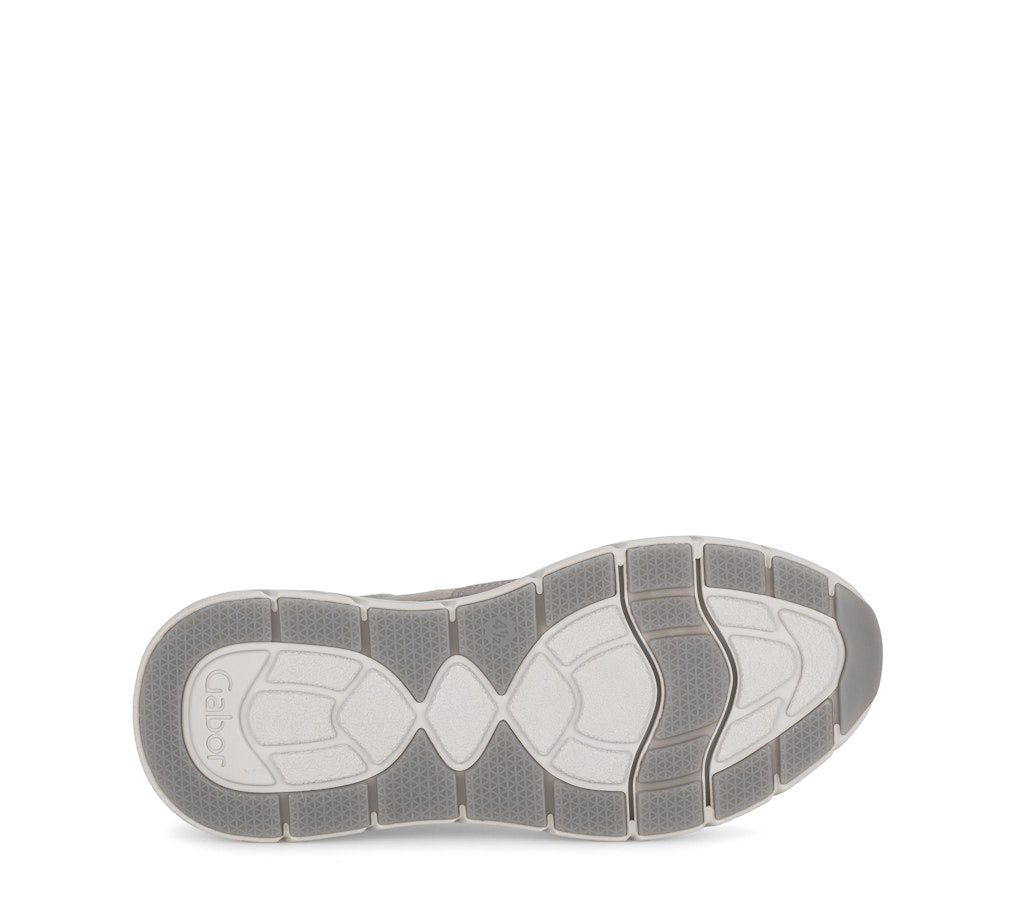 Lace-up Low Sneaker in Beige