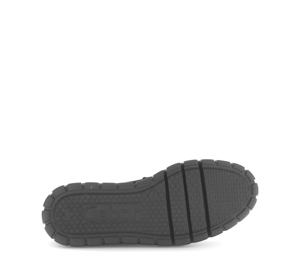 Chunky Sole Loafer in Black