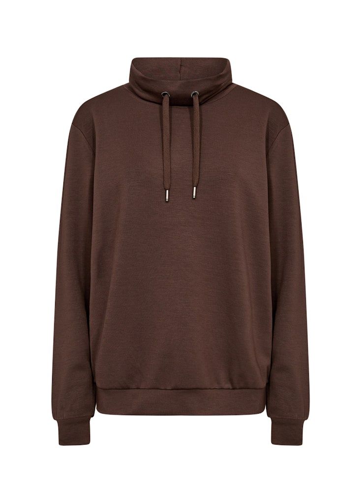 Banu Loose Sweatshirt in Hot Fudge