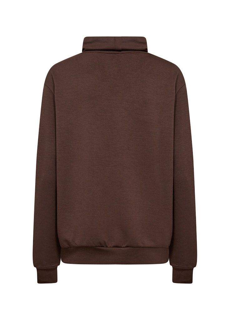 Banu Loose Sweatshirt in Hot Fudge