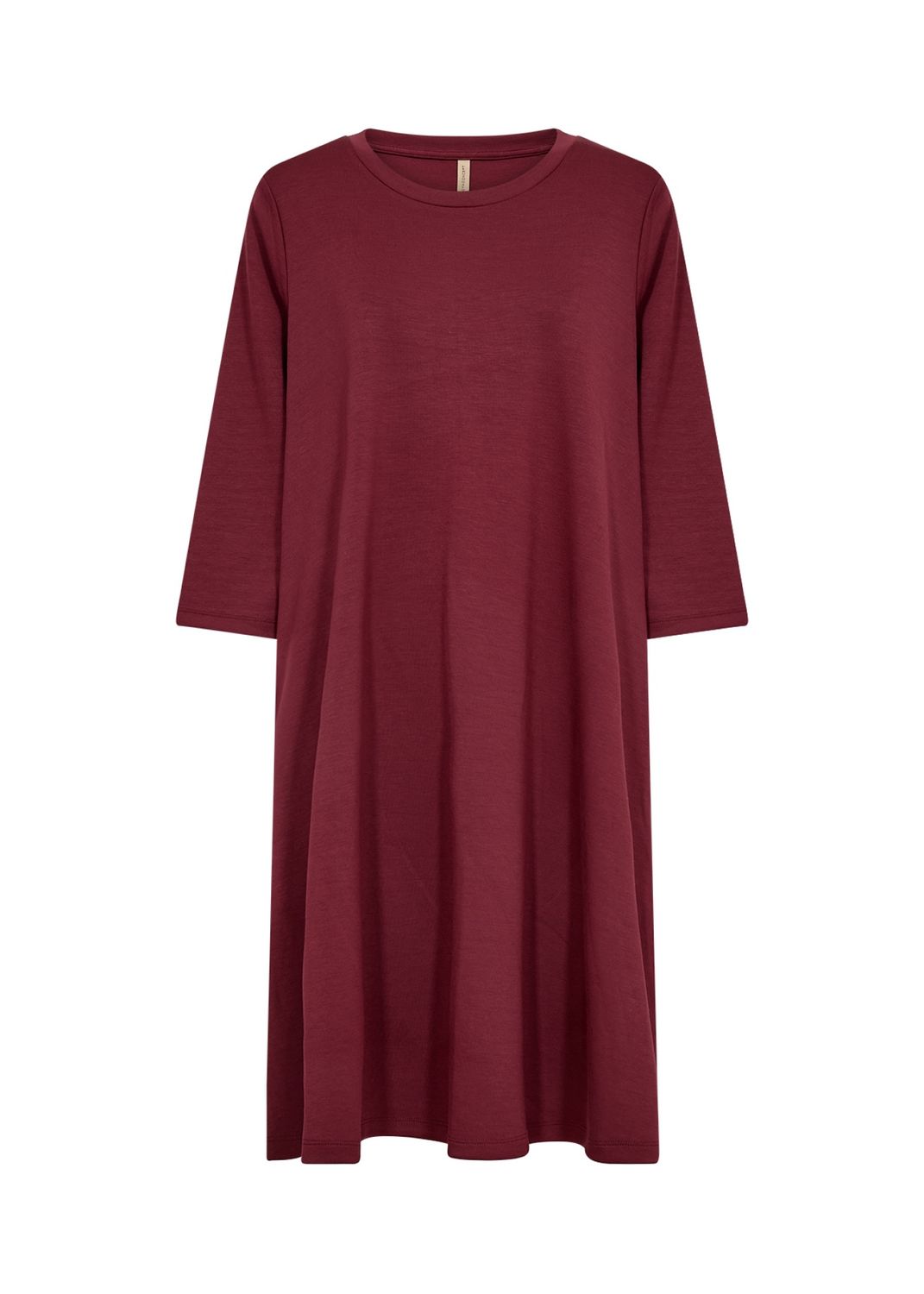 Banu Dress in Dark Red