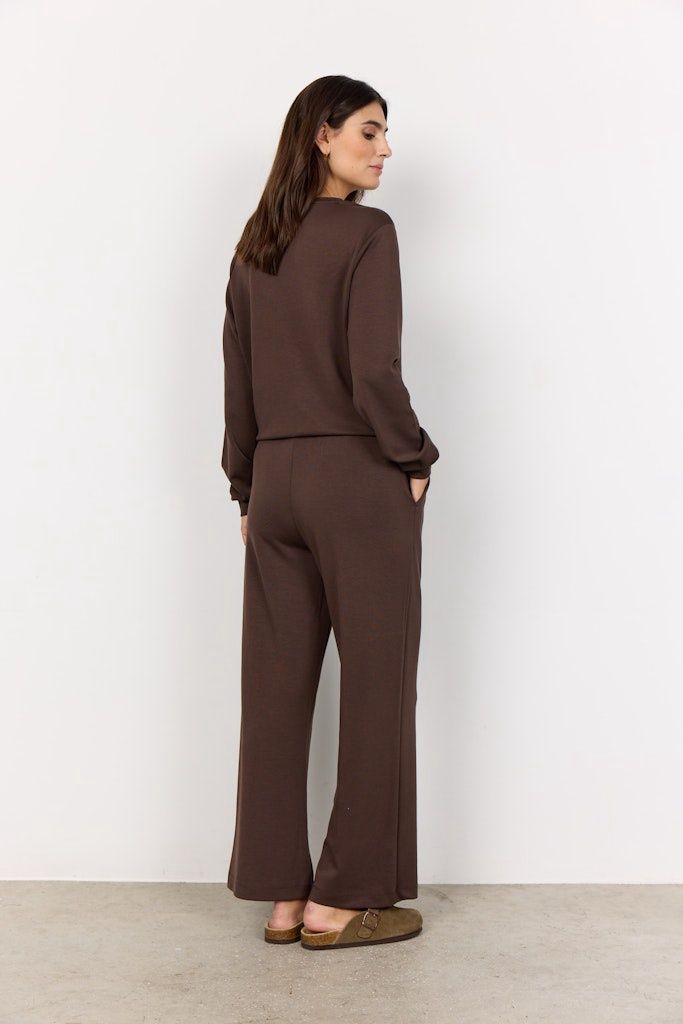 Banu Loose Pants in Hot Fudge