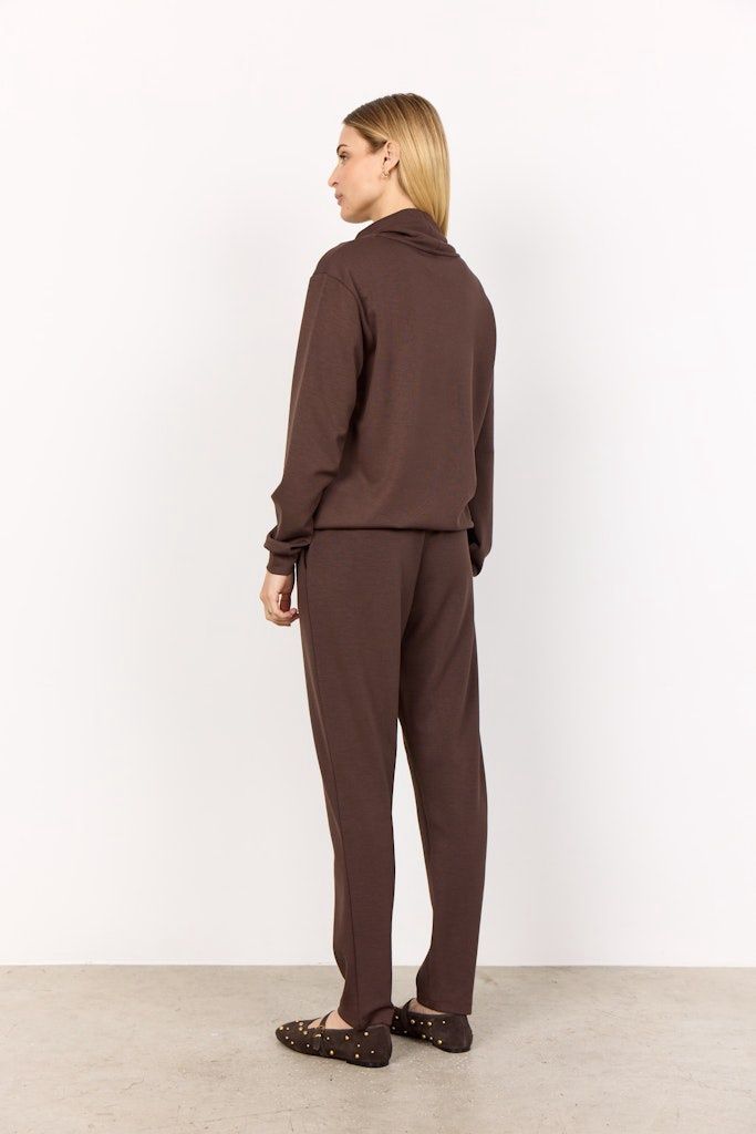 Banu Loose Sweatshirt in Hot Fudge