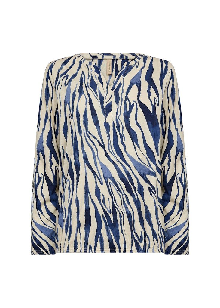 Felicity Blouse in Estate Blue Combi