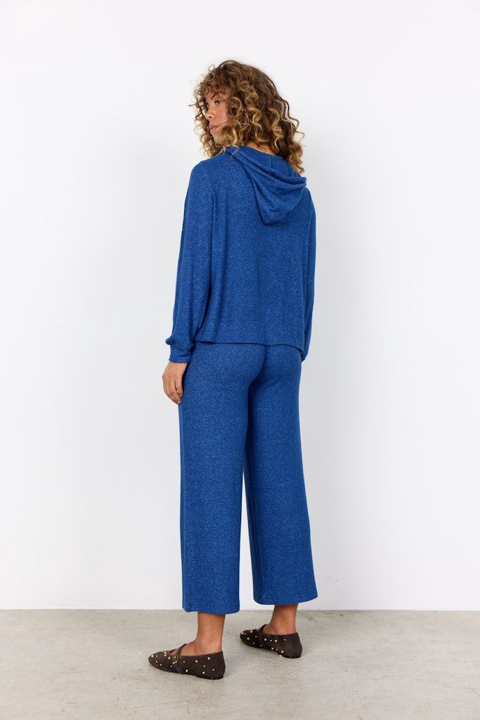Biara Blouse in Estate Blue Melange