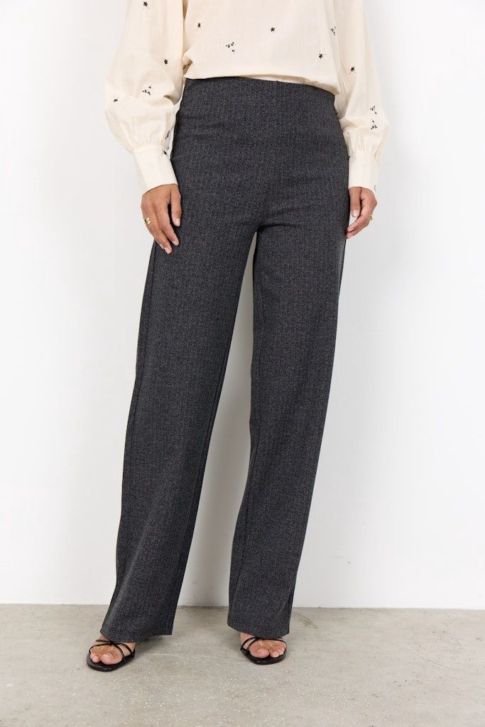 Vinja Pants in Dark Earth Melange Combi