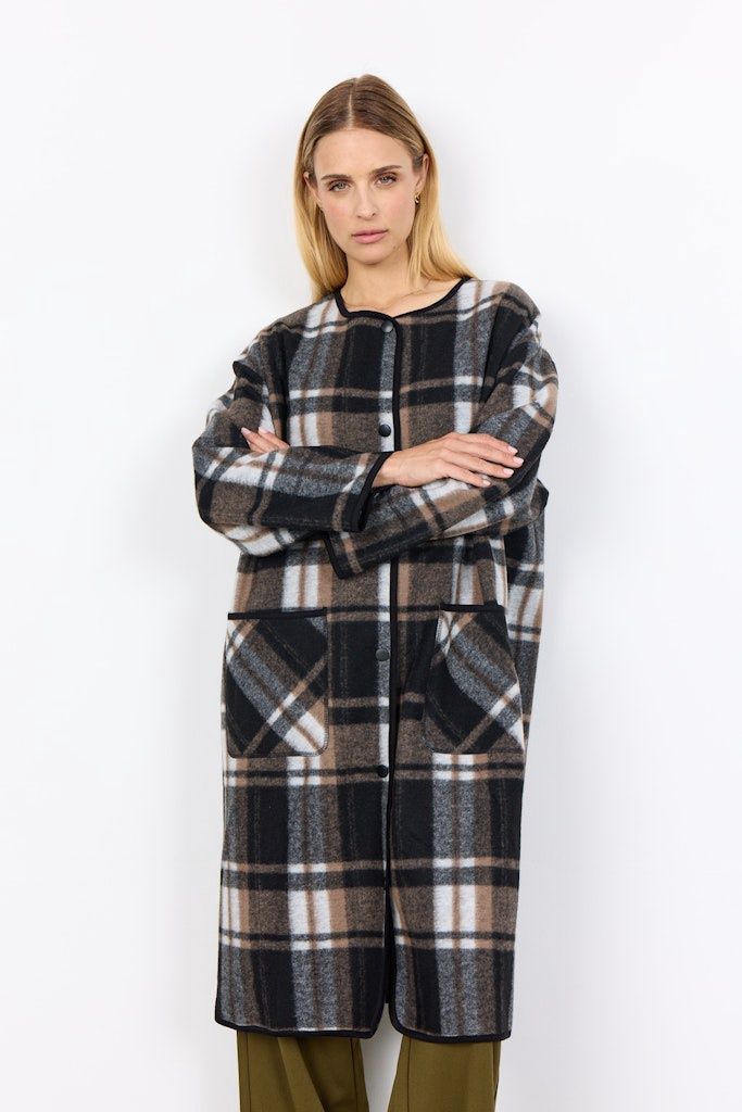 Vocal Jacket with Pockets in Black Combi