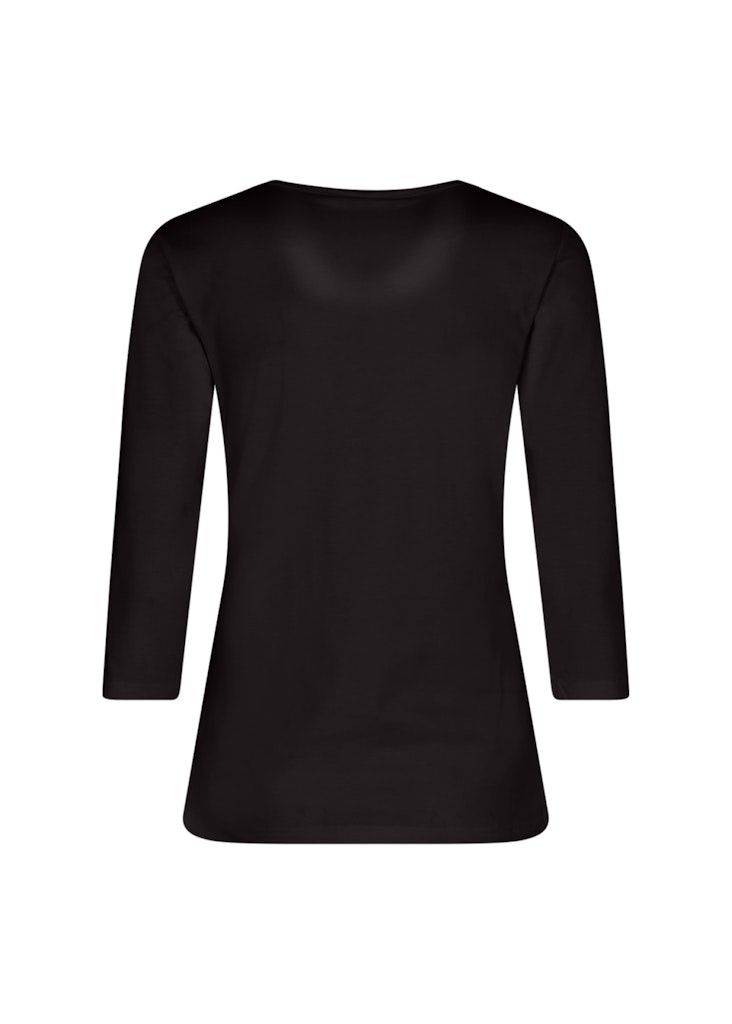 Pylle Stretchy T-Shirt in Black