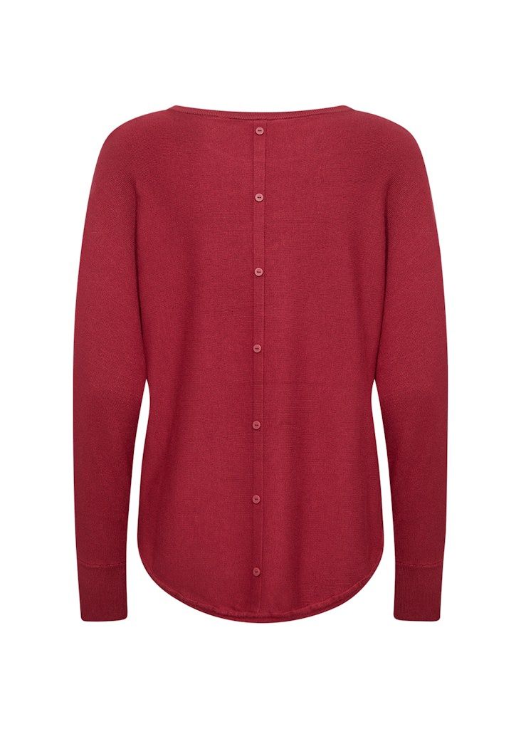 Dollie Pullover in Red Mel