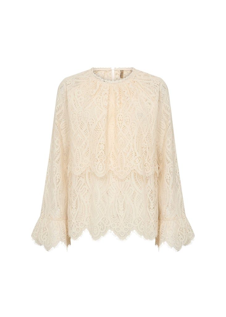 Vahida Blouse in Cream