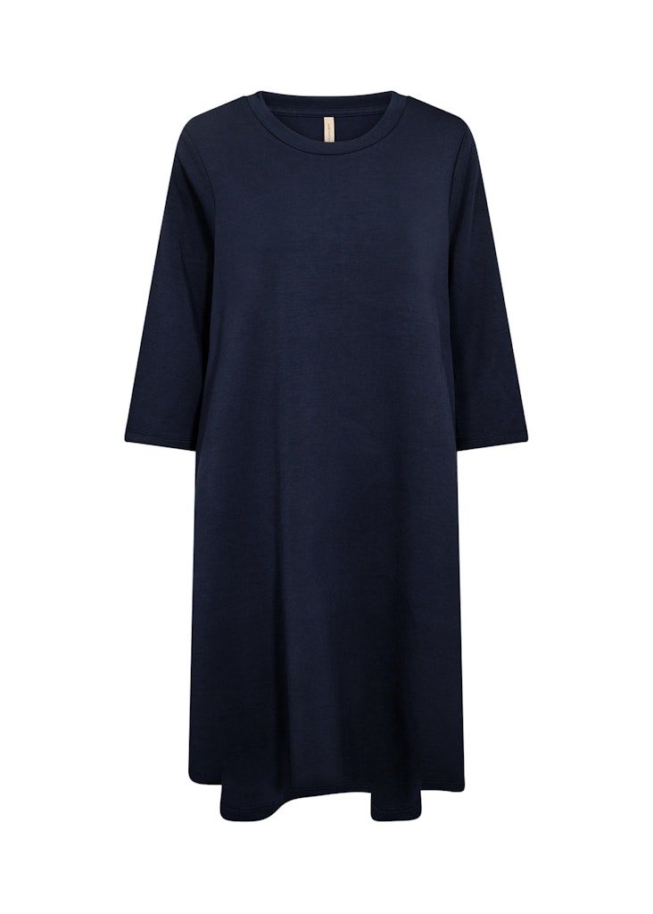 Banu Dress in Navy