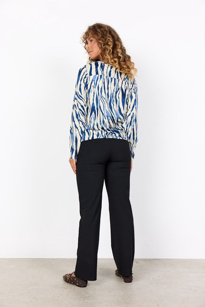 Felicity Blouse in Estate Blue Combi