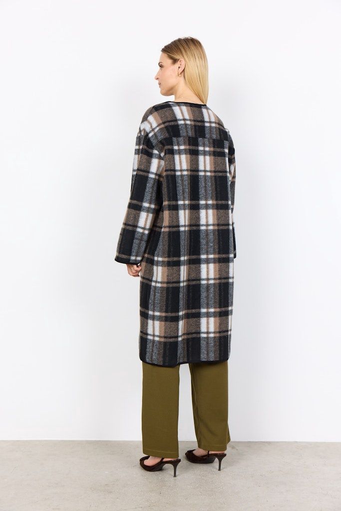 Vocal Jacket with Pockets in Black Combi