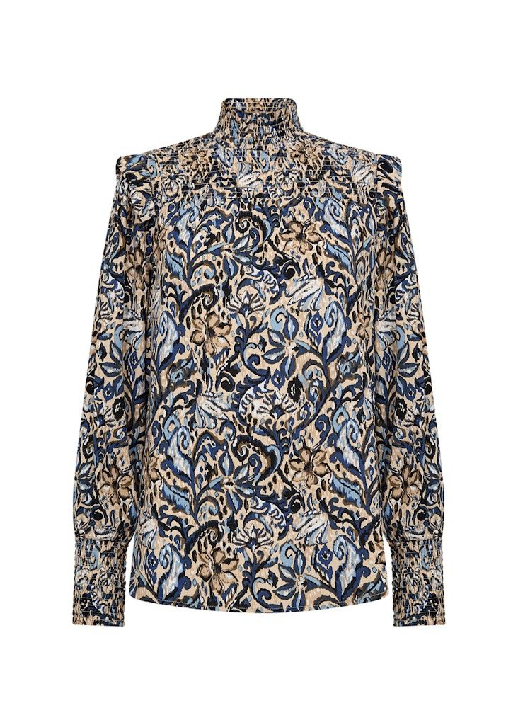 Vava Blouse in Estate Blue Combi