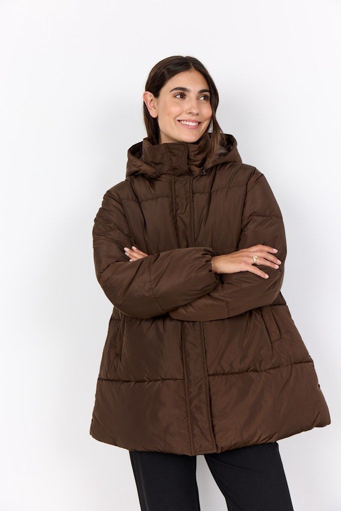 Nina Jacket in Hot Fudge
