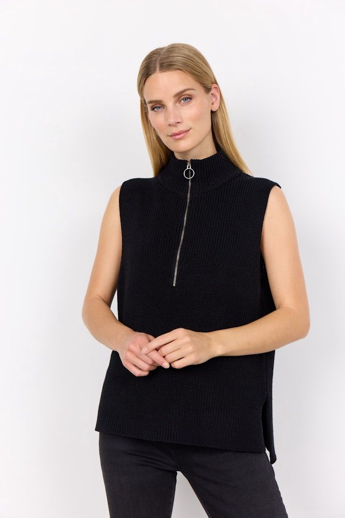 Julia Waistcoat in Black