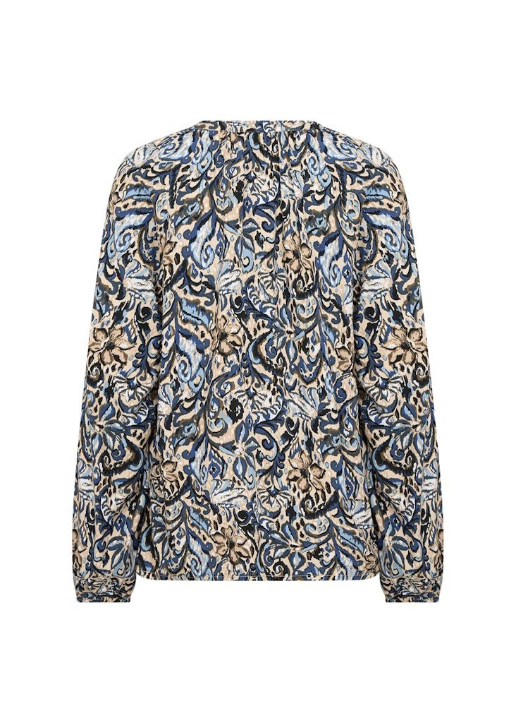 Vava Shirt in Estate Blue Combi