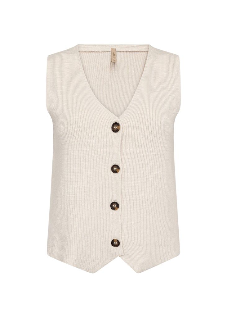 Kanita Waistcoat in Cream Melange