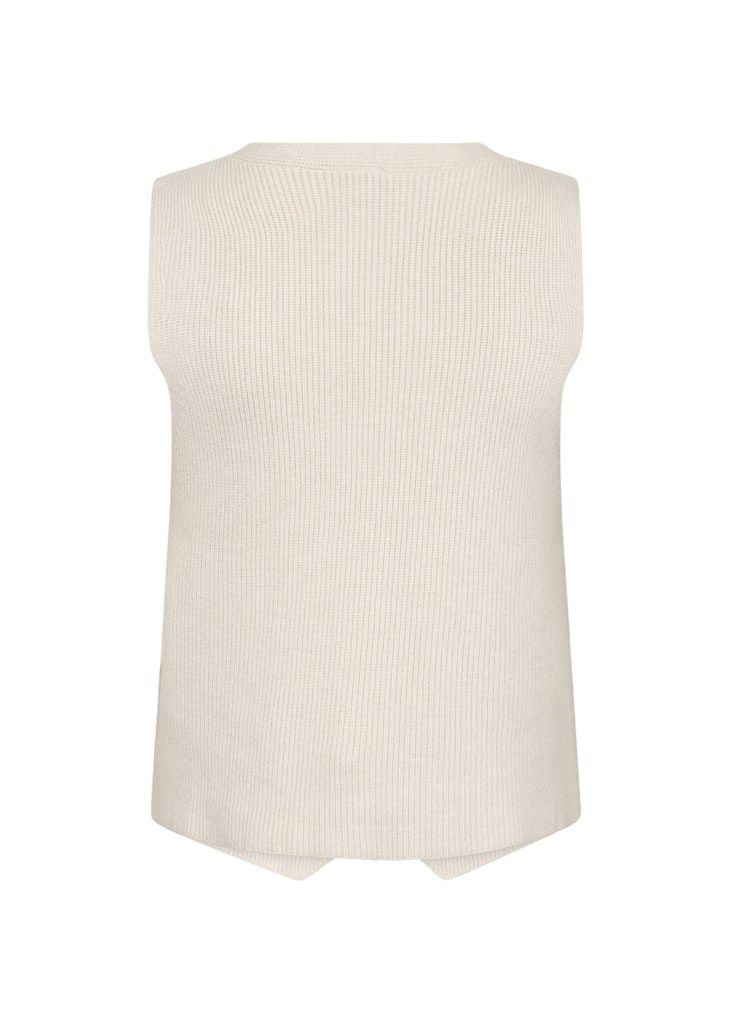 Kanita Waistcoat in Cream Melange