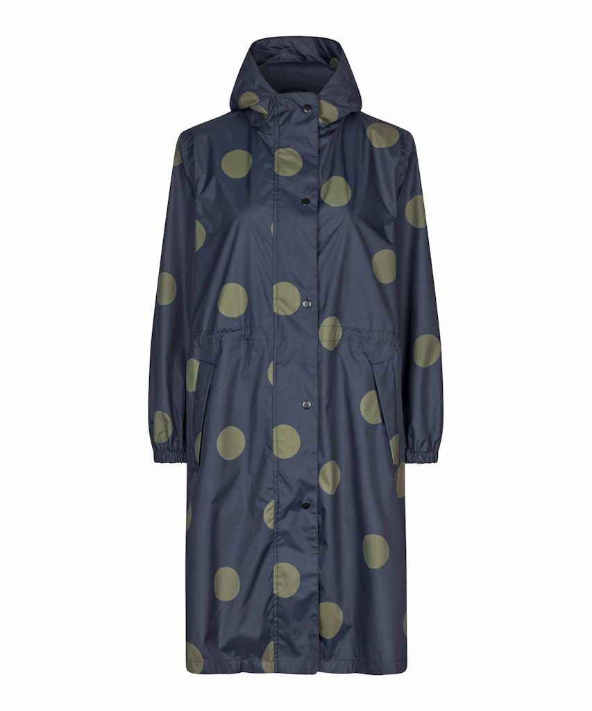 Terenna Coat in Mood Indigo