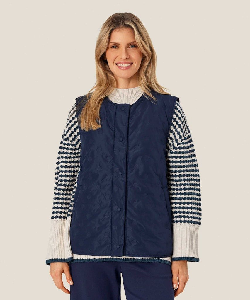 Tutta Coat in Mood Indigo