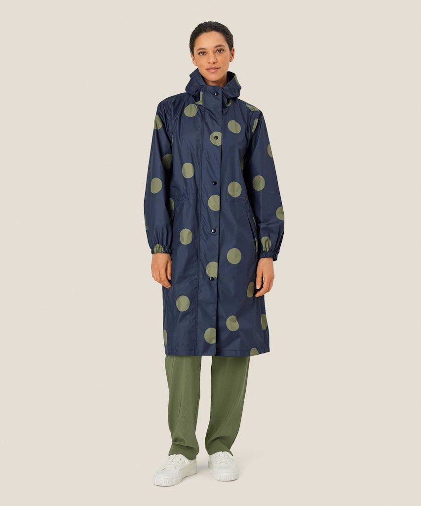 Terenna Coat in Mood Indigo