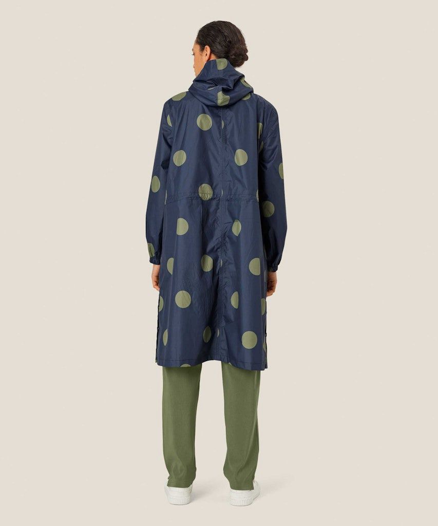 Terenna Coat in Mood Indigo