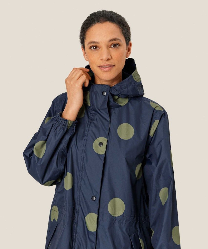 Terenna Coat in Mood Indigo