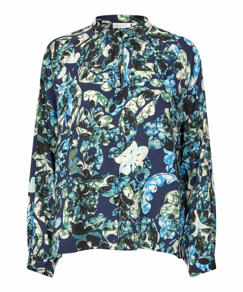 Dasine Long sleeve Top in Mood Indigo
