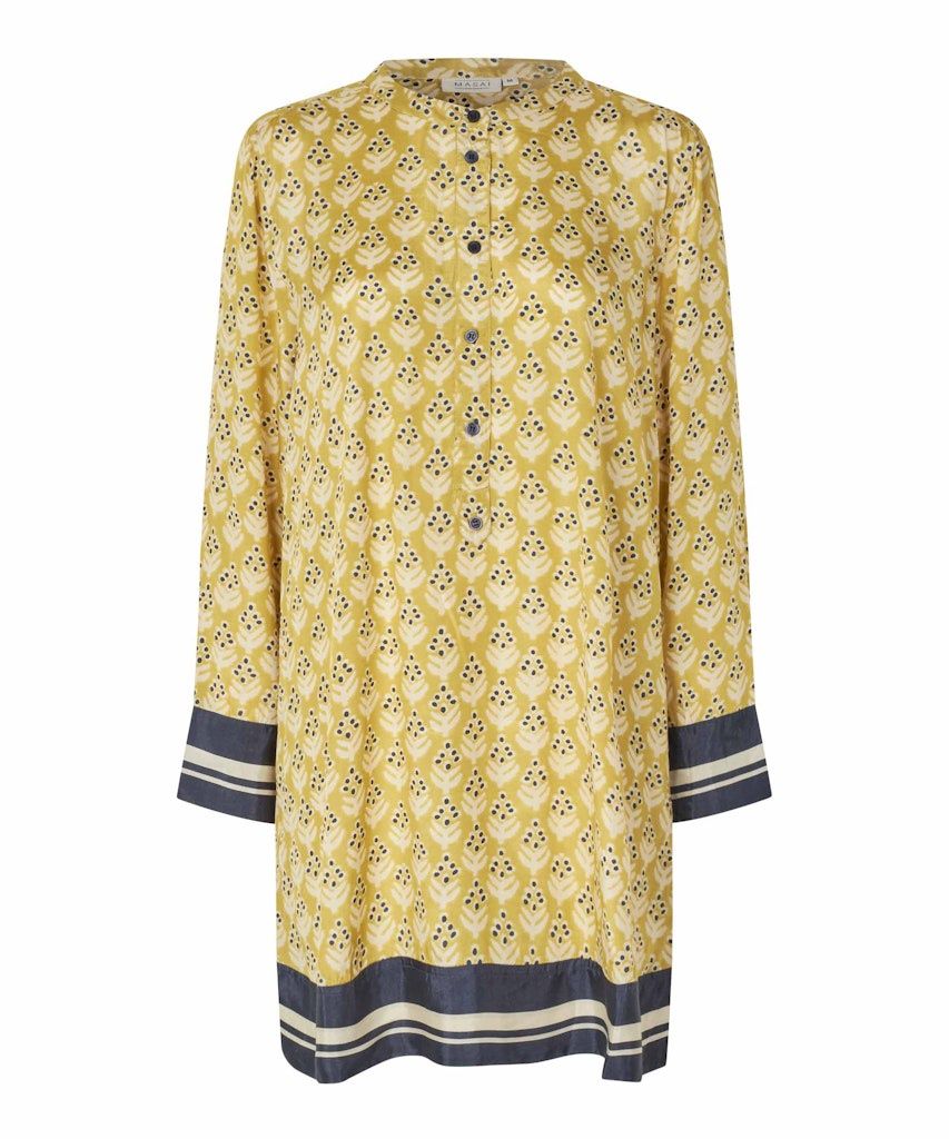 Galileas Long sleeve Tunic in Burnish Gold