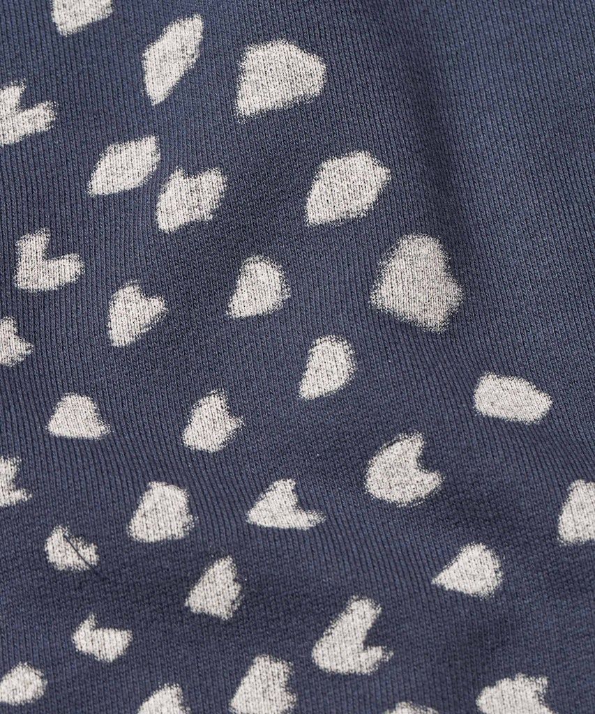 Dayanara Long sleeve Top in Mood Indigo