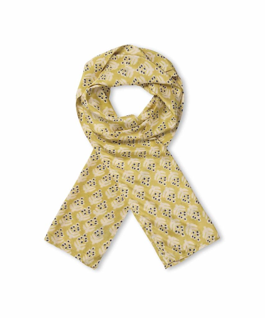 Along Scarf in Burnish Gold