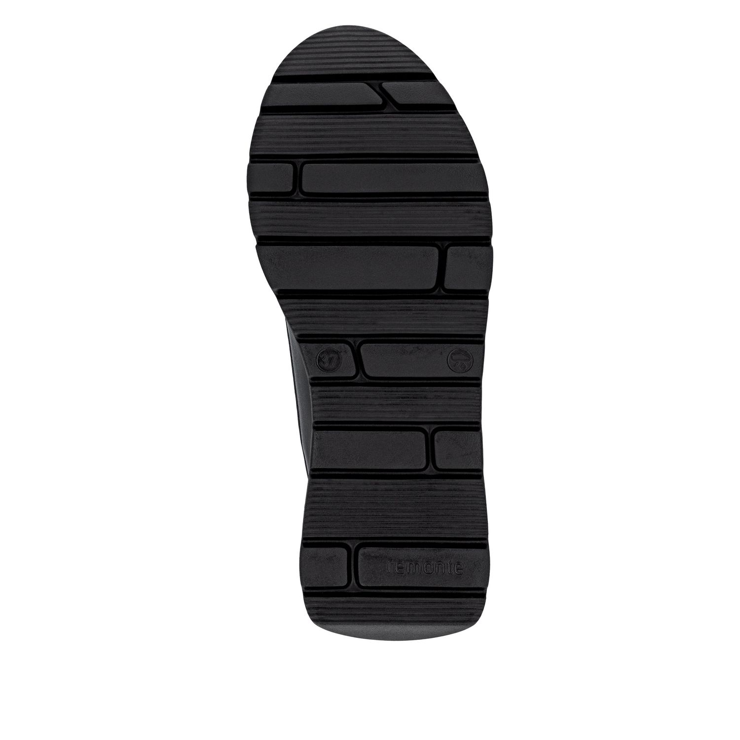 Suede Shoes with Front Zipper in Black