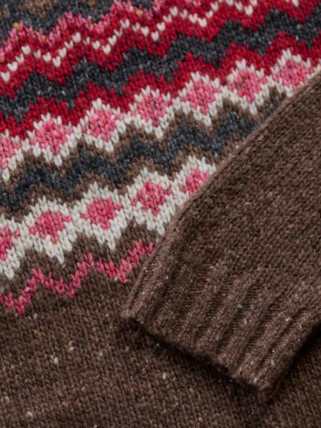 Golden Light Jumper in Sonata Gully Red Sail Mix