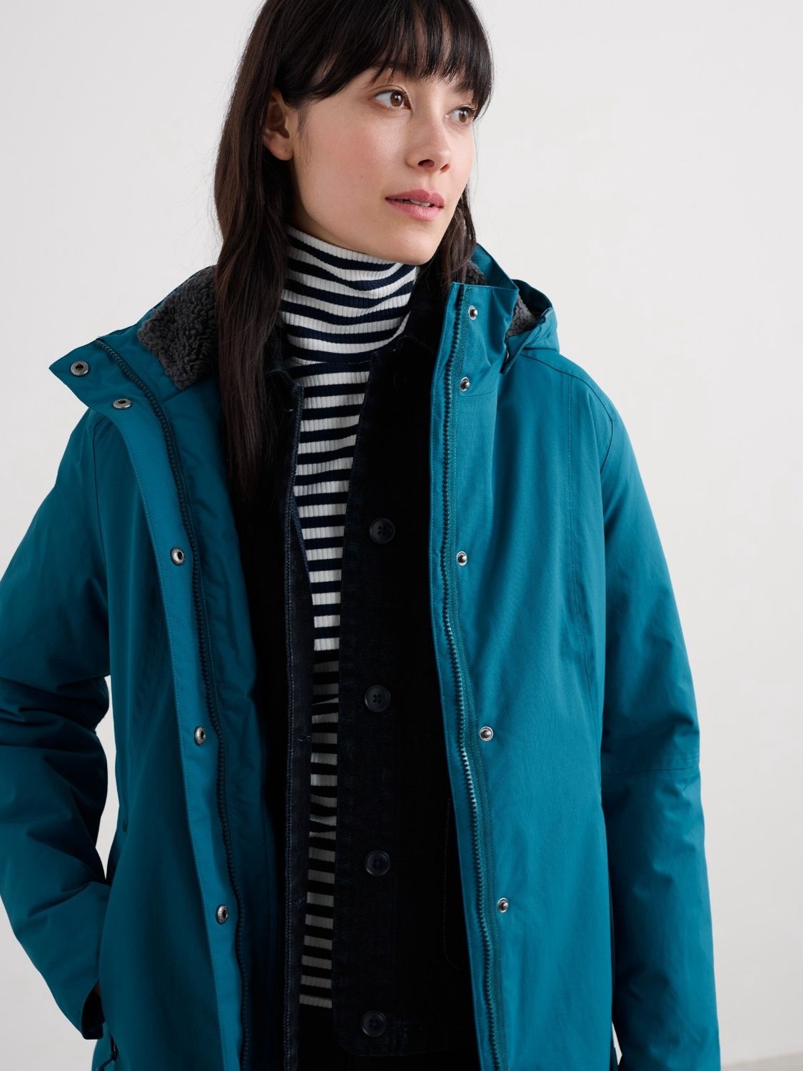Janelle Coat in Mast