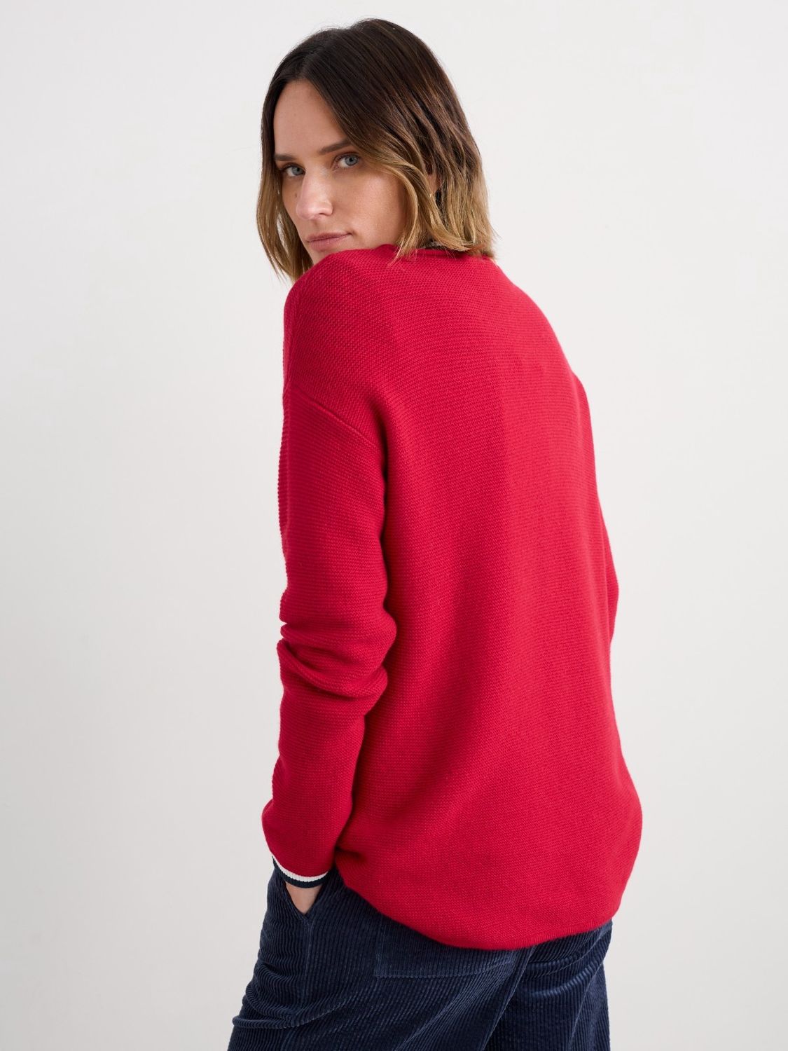 Fruity Jumper II in Carmine