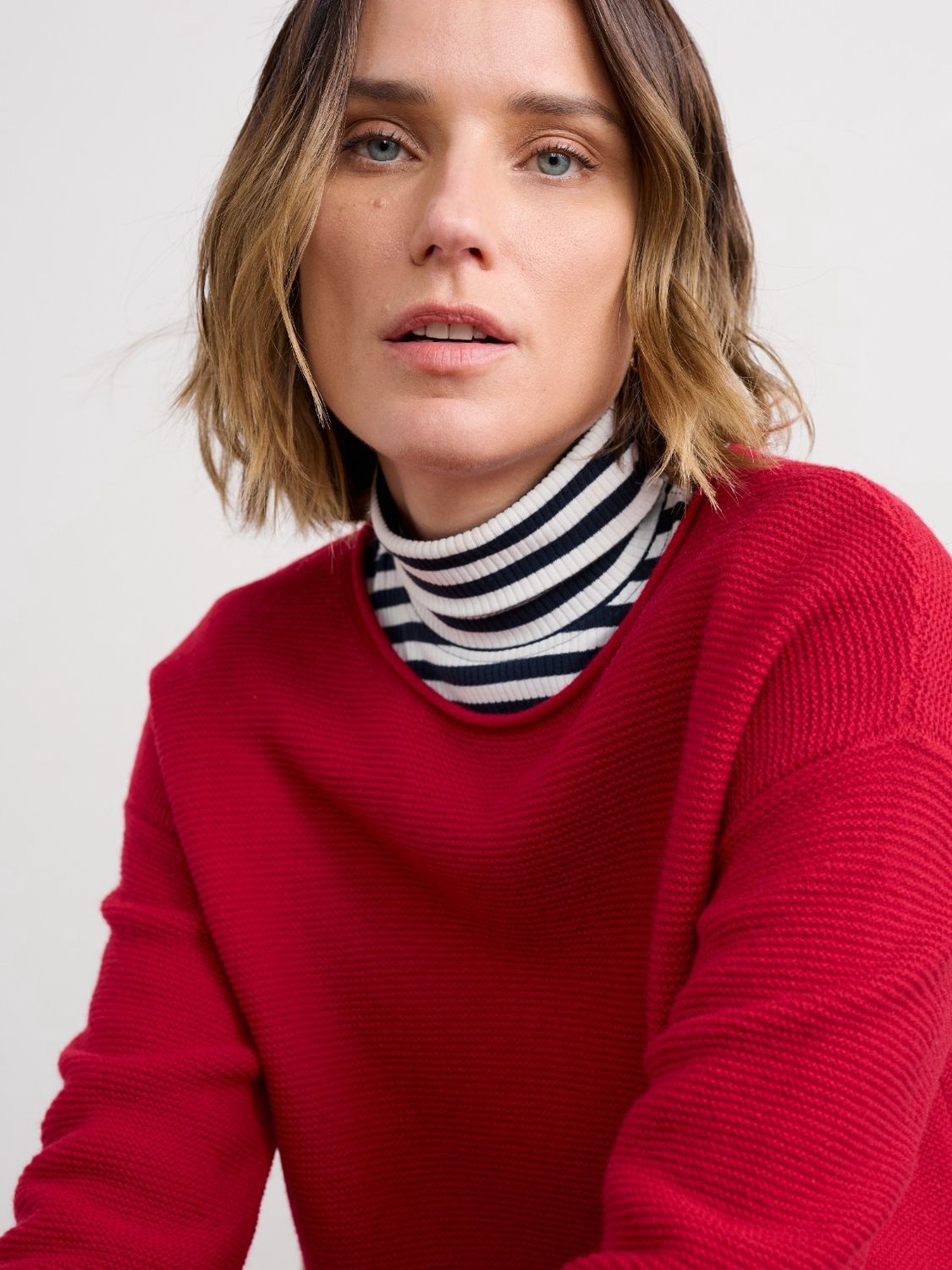 Fruity Jumper II in Carmine