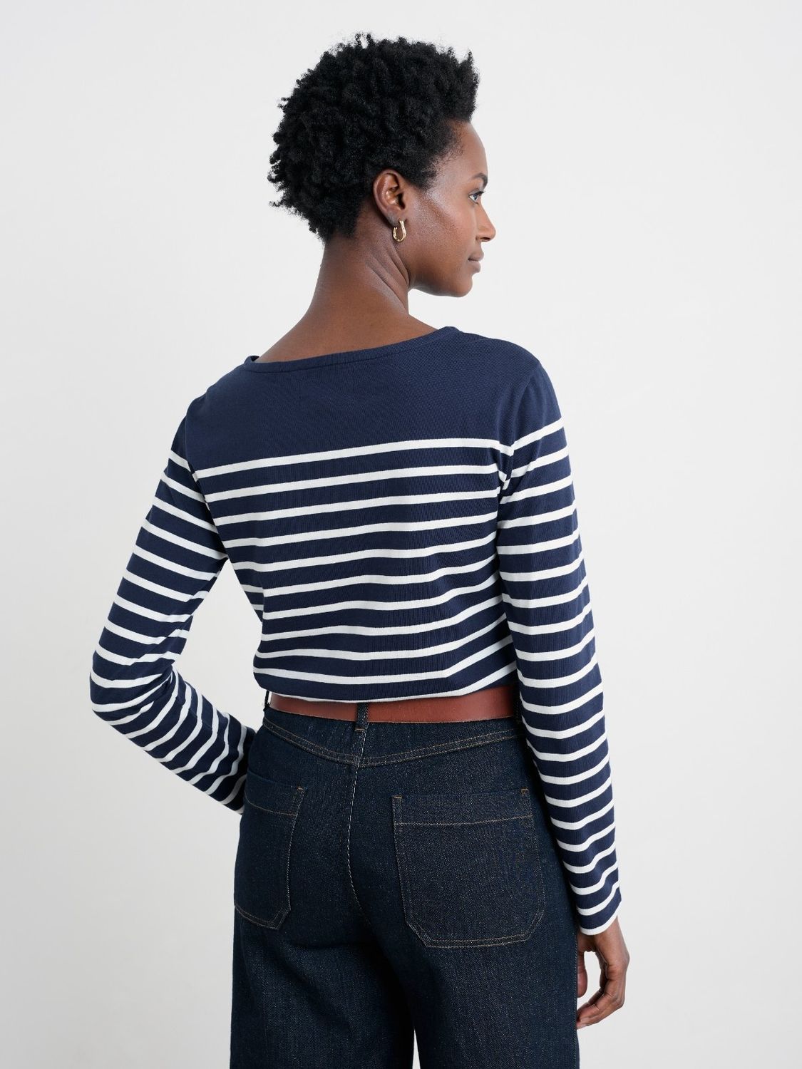 Sailor Shirt in Falmouth Breton Maritime Chalk