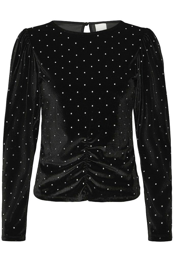 Darla Long Sleeve T-shirt in Black