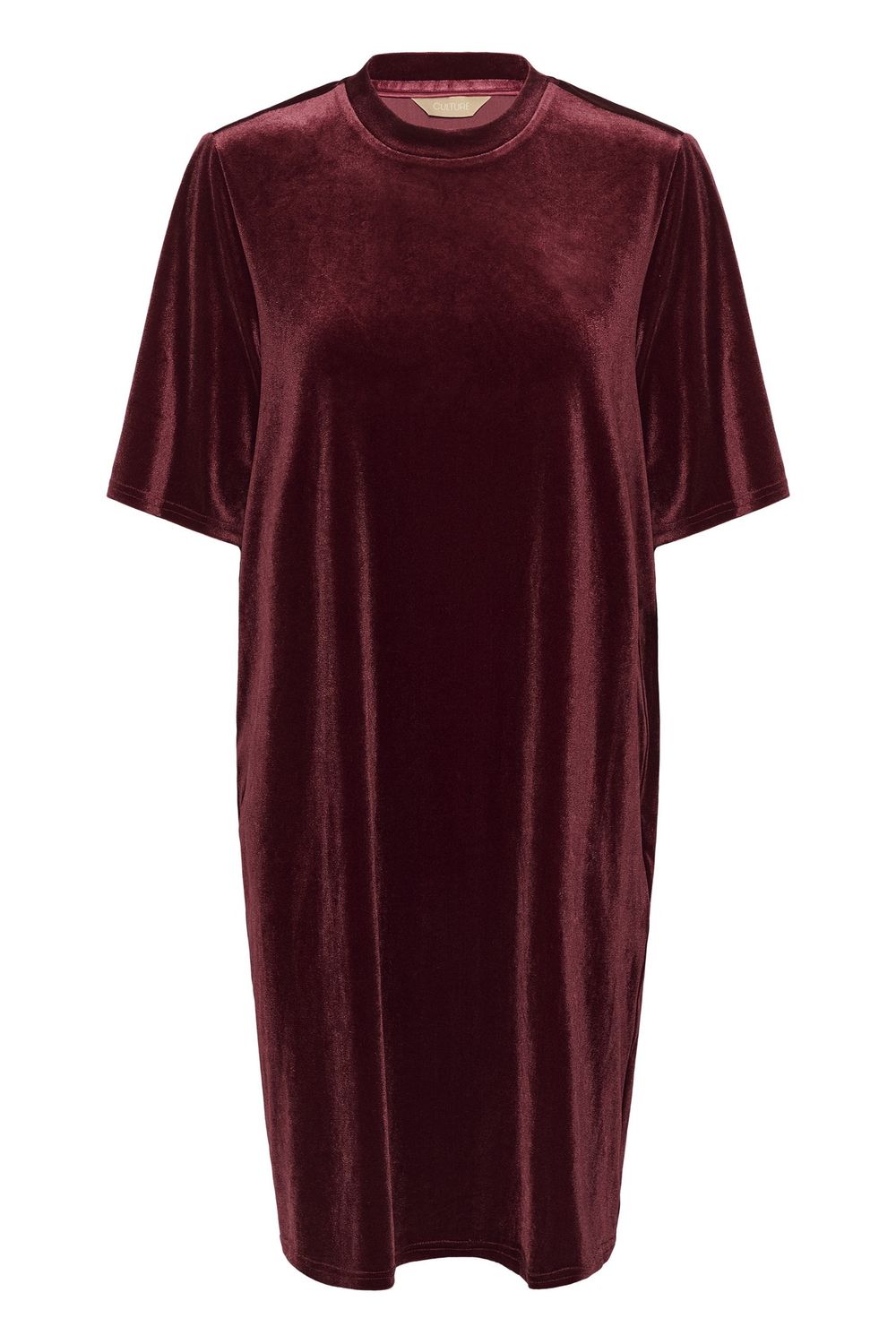 Zoe Short Dress in Zinfandel