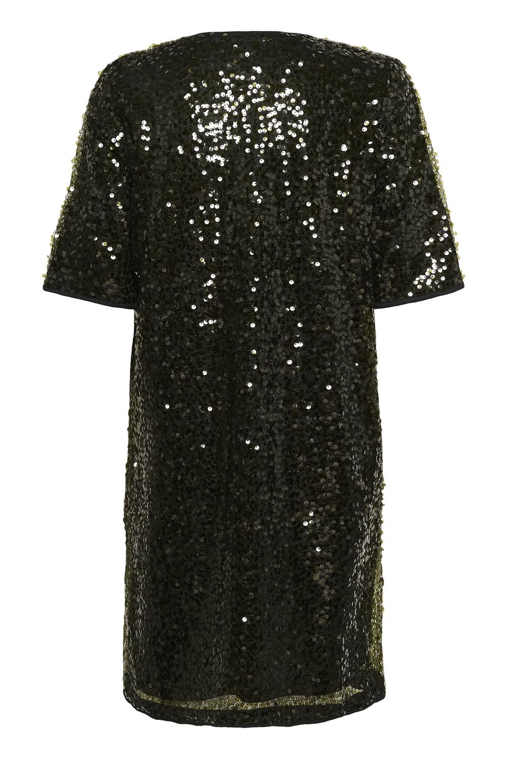 Melia Dress in Olive Night