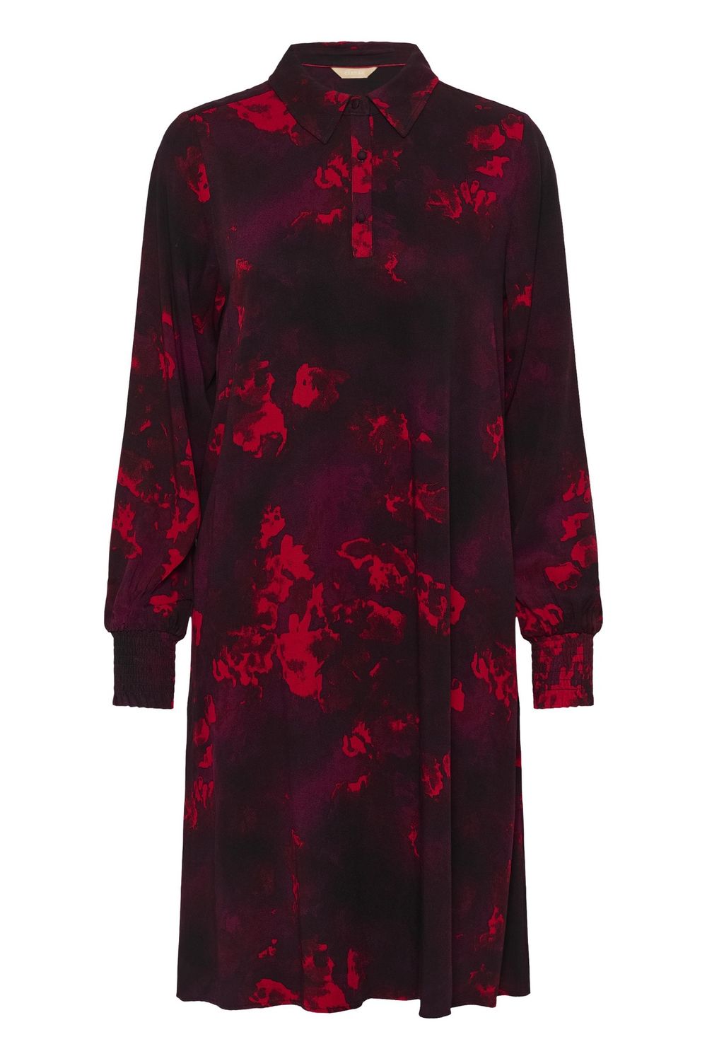 Elsie Elitha Short Dress in Red Flower