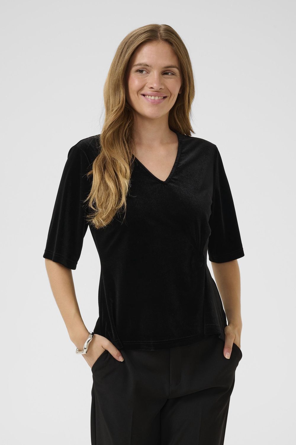 Zoe Blouse in Black
