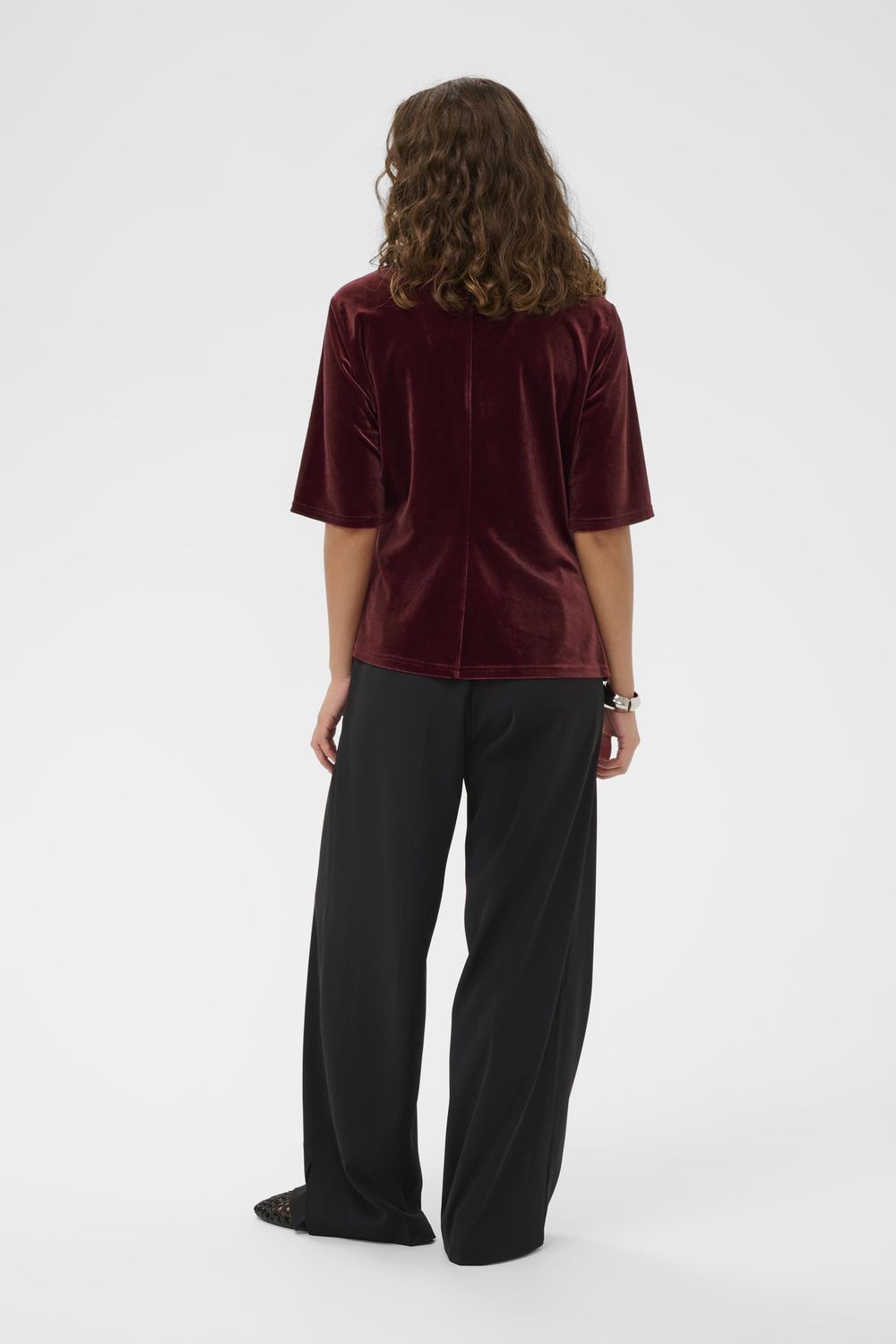 Zoe Blouse in Zinfandel