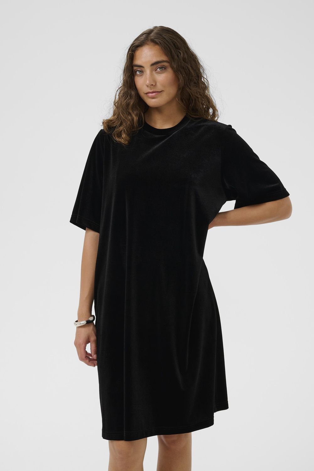 Zoe Short Dress in Black