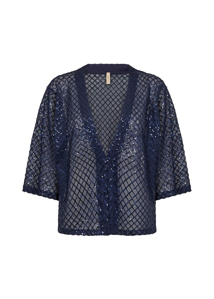 Asima Cardigan in Navy Blazer