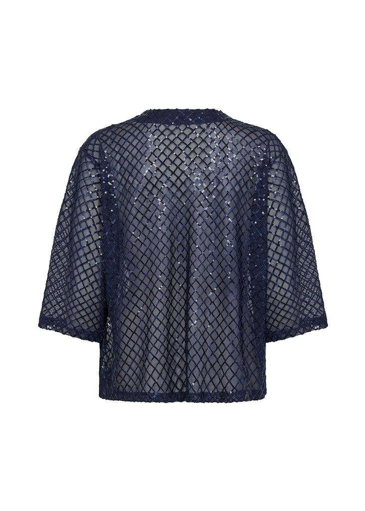 Asima Cardigan in Navy Blazer